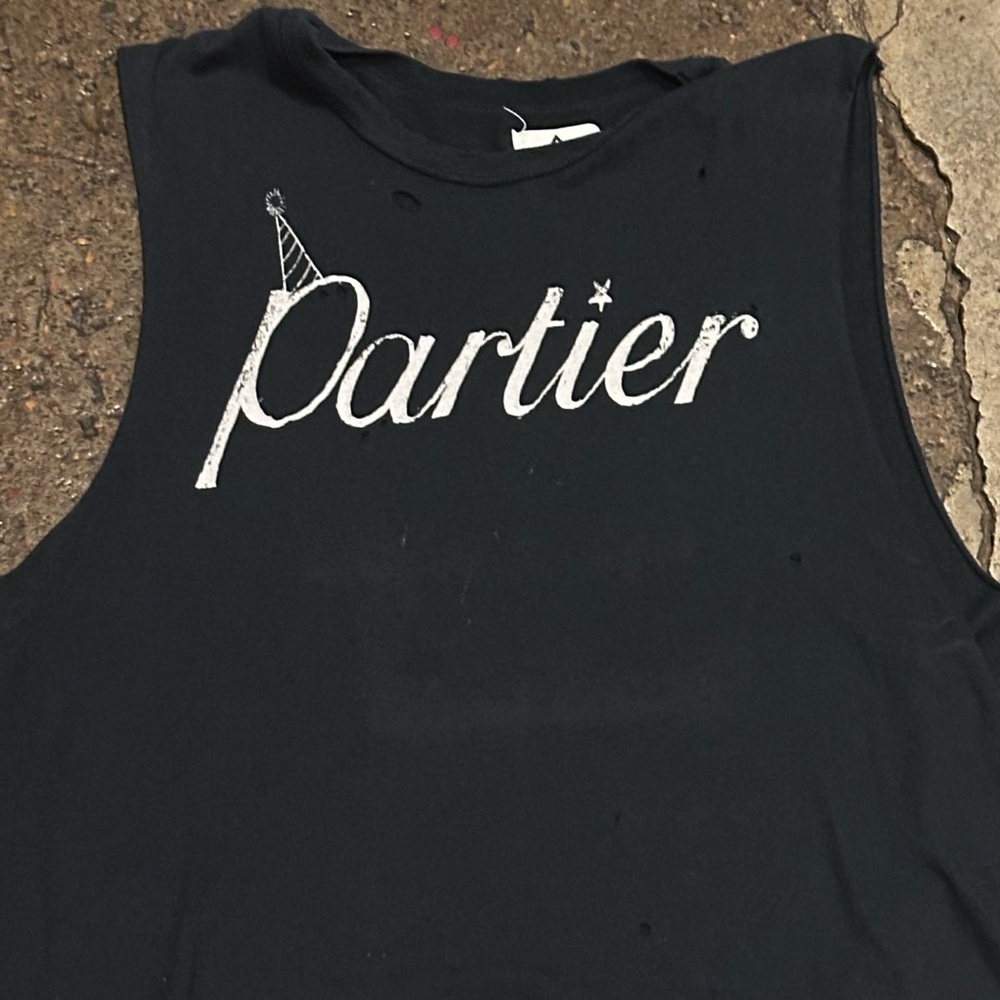 rare UNIF clothing Partier (Cartier) Muscle Tank Shirt (M)